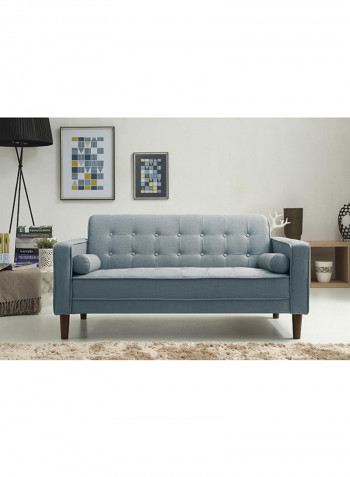 Isaac Sofa Blue 75x170x80centimeter