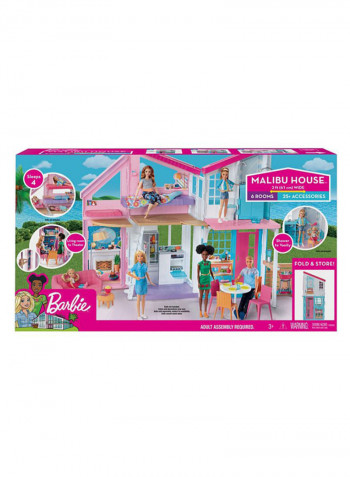 Malibu Doll House Playset 61cm