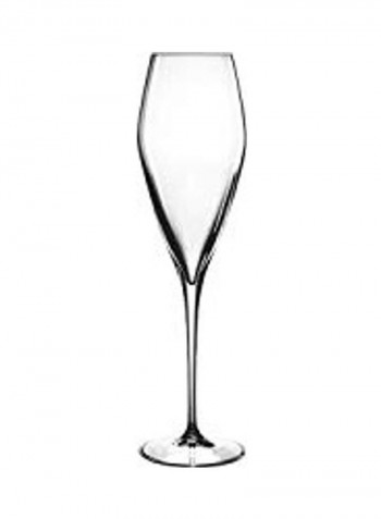 6-Piece Prosecco Glass Set Clear