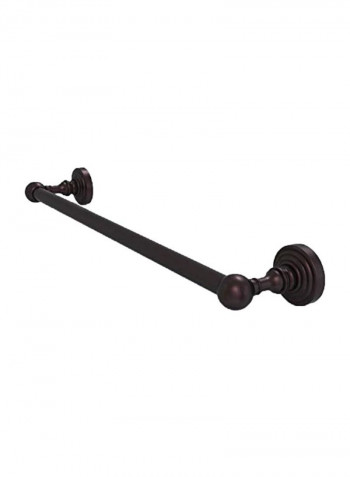 Waverly Place Collection Brass Towel Bar Black 36inch