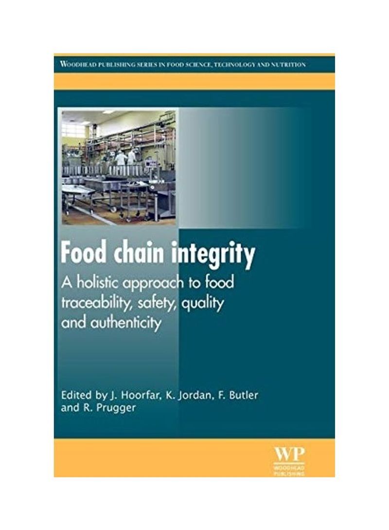 Food Chain Integrity Hardcover English by Jeffrey Hoorfar