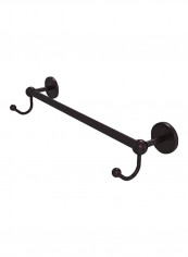 Prestige Skyline Collection Integrated Hooks Towel Bar Brown 30inch