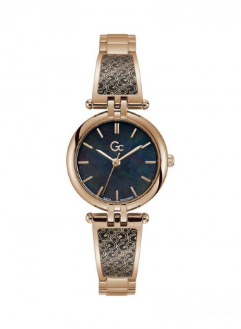 Women's LogoChic Water-Resistant Analog Watch Y73006L2MF