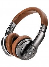 Wireless Bluetooth Over-Ear Headphones With Mic Brown/Grey reviews Wireless Bluetooth Over-Ear Headphones With Mic Brown/Grey