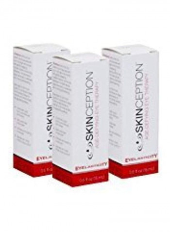 Pack of 3 Skinception Eyelasticity Age-Defying Eye Therapy Cream 0.5ounce