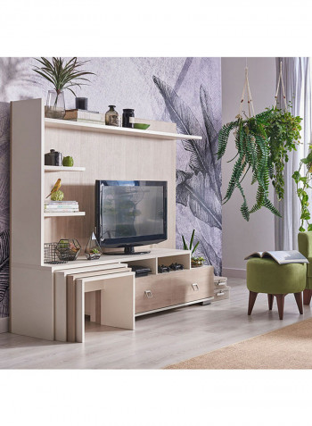 Milo Tv Unit Beige 160x  180x48.8cm