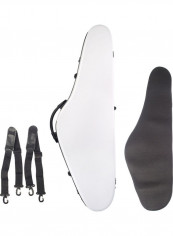 4-Piece Hard Case And Strap Set For 4/4 Violins