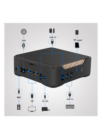 Smart TV Box AK3V Black