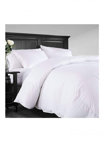 Baffle Box Designed Down Comforter White