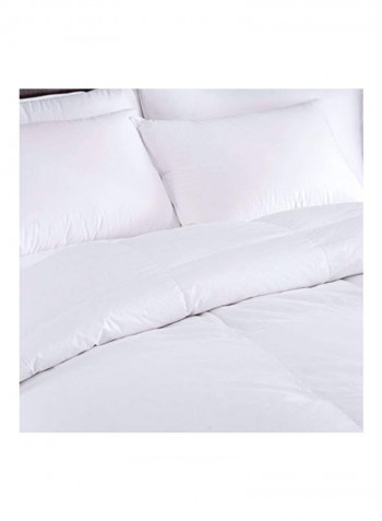 Baffle Box Designed Down Comforter White