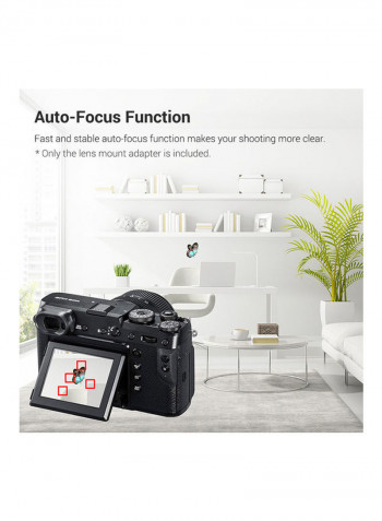 Cm-ef-fx Booster Lens Black/White