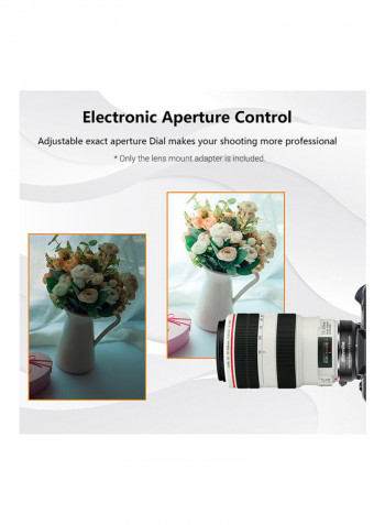 Cm-ef-fx Booster Lens Black/White