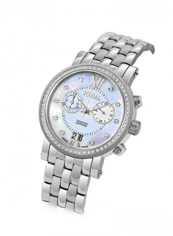 Women's Casual Stainless Steel Quartz Analog Wrist Watch 4760 LSMC 01