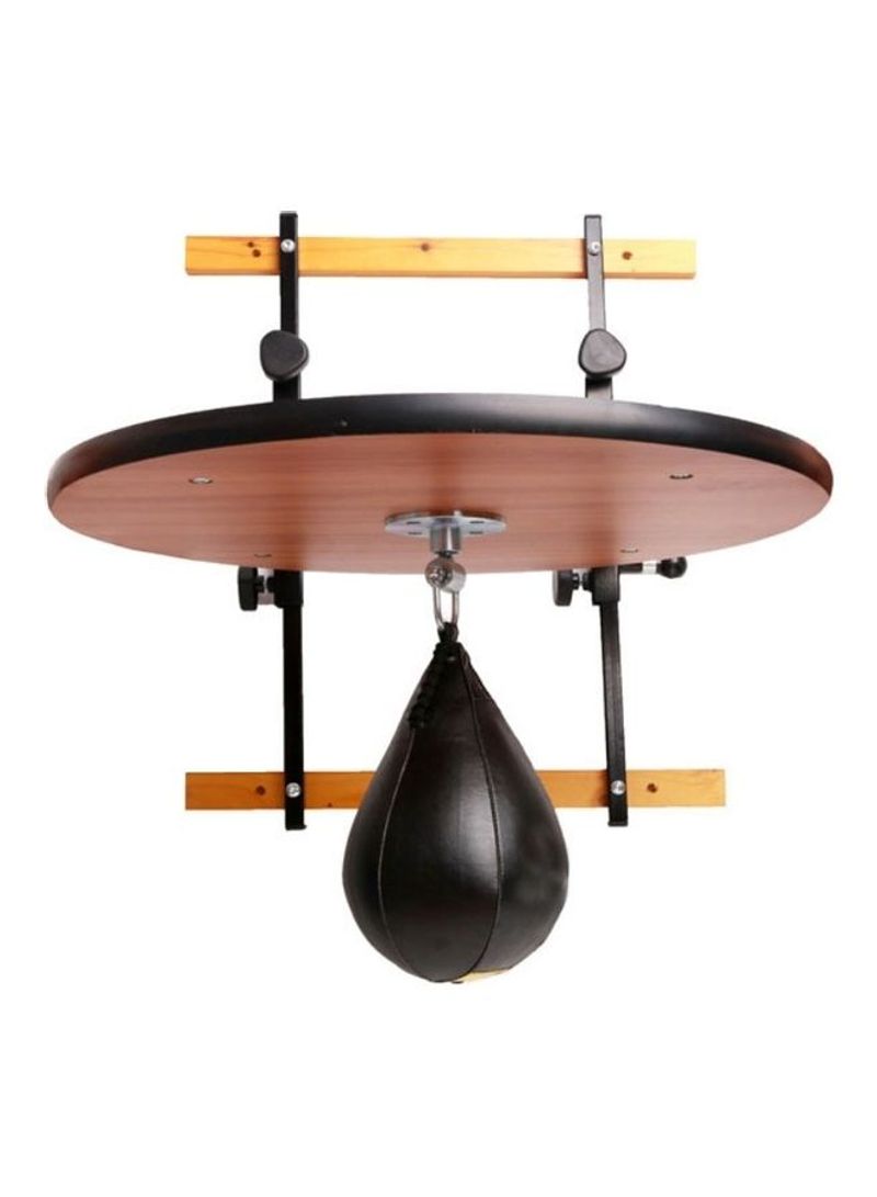 Wooden Suspension Boxing Frame with Pear Shaped Speed Ball Kit