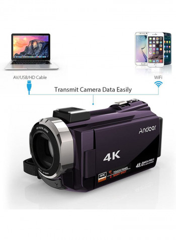 4K WiFi Digital Video Camera