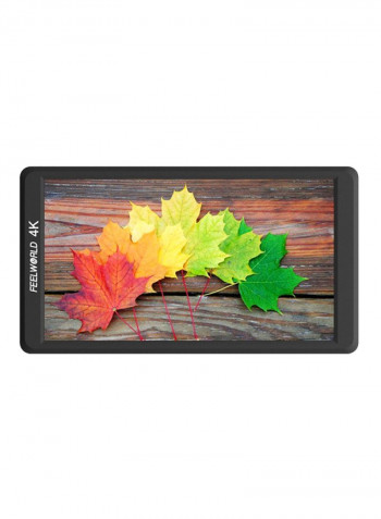 F570 4K Ultra-Thin On-Camera Field Monitor 148x82x18.6millimeter Black