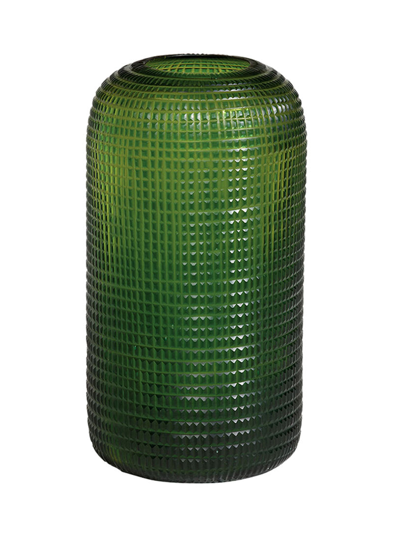 Lucira Vase Emerald 22.86 x 43.18centimeter