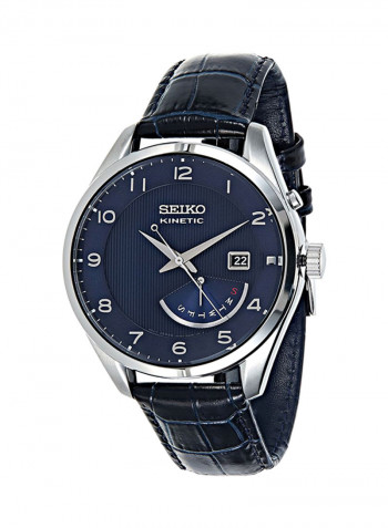 Men's Water Resistant Leather Analog Watch SRN061P1