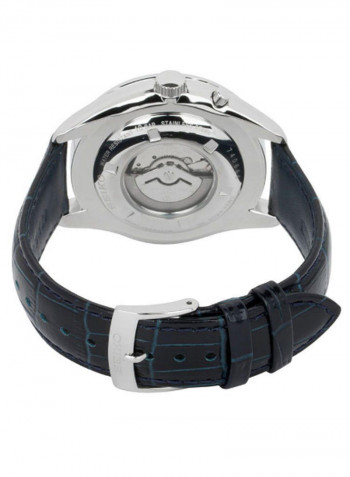 Men's Water Resistant Leather Analog Watch SRN061P1