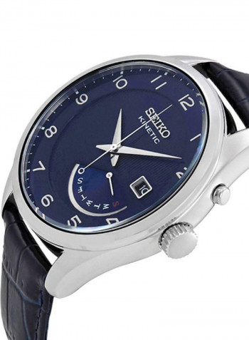 Men's Water Resistant Leather Analog Watch SRN061P1