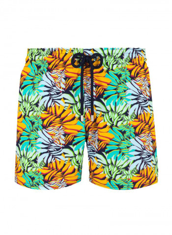 Monrise Jungle Printed Swim Shorts Midnight Blue