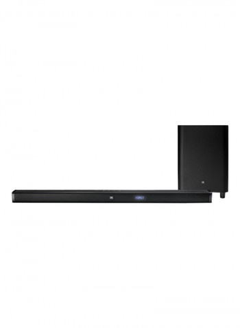 2.1ch Soundbar System With Wireless Subwoofer JBLBAR2.1 Black
