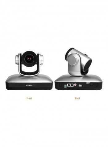 Full HD Video Conference Camera With Accessories 21.4x17.2x13.6centimeter Silver/Black