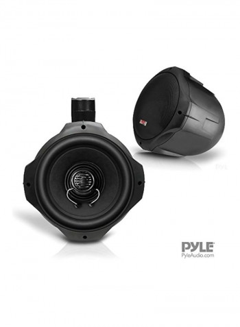 2-Way Dual Marine Speakers PLMRB85 Black