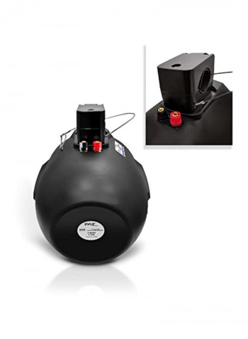 2-Way Dual Marine Speakers PLMRB85 Black