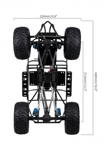 Wheelbase Chassis Frame With Tryes Set