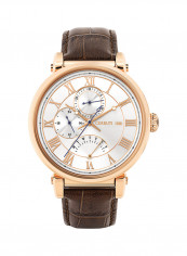 Men's Mezzano Water Resistant Leather Analog Watch CCRWA27104