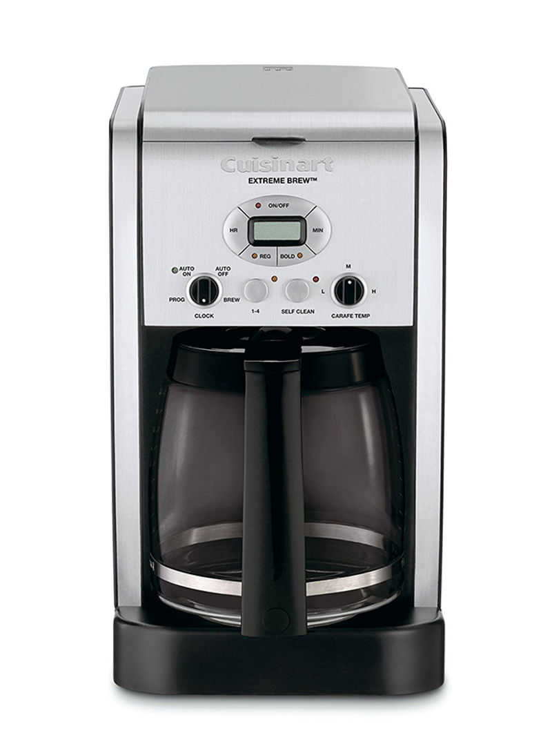 12-Cup Programmable Coffee Maker DCC-2650FR Silver/Black