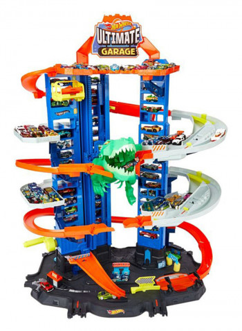 Escape The Chasing T-Rex Ultimate Garage 90cm