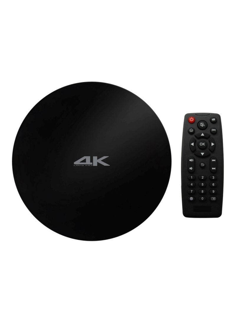 BA4 Android TV Box With Remote Control V651 Black