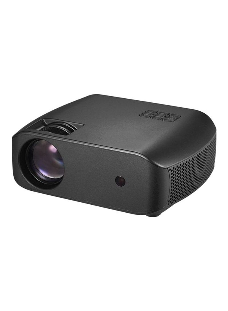 Portable LED Video Projector Black