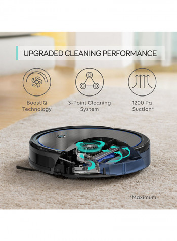 Self-Charging Robotic Vacuum Cleaner 848061065374 Black