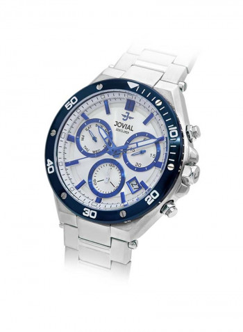 Men's Stainless Steel Quartz Chronograph Wrist Watch