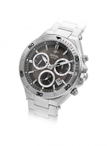 Men's Stainless Steel Quartz Chronograph Wrist Watch