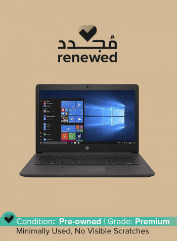 Renewed - 245 G7 Laptop With 14-Inch Display, AMD Ryzen 3-3300U Processsor/Windows 10 Home/4GB RAM/1TB HDD/AMD Radeon Vega 6 Graphics Dark Ash Silver