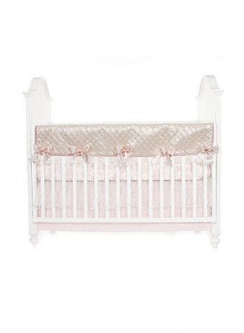 4-Piece Cotton Crib Bedding Set
