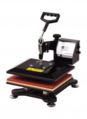 Digital Heat Press Thermal Transfer Machine Black/Red/White