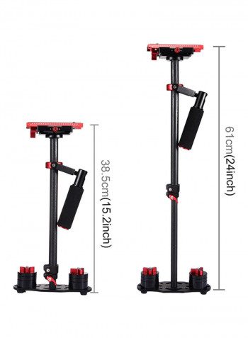 Handheld Camera Stabilizer Black/Red