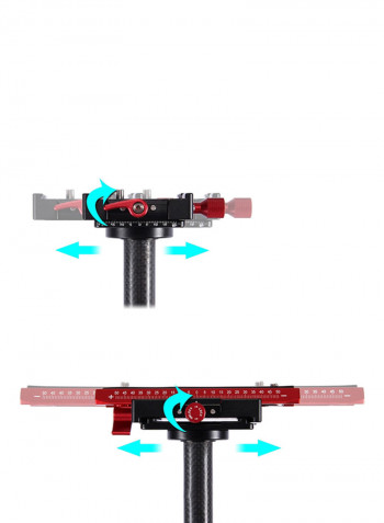Handheld Camera Stabilizer Black/Red