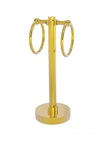 Brass Towel Holder Gold
