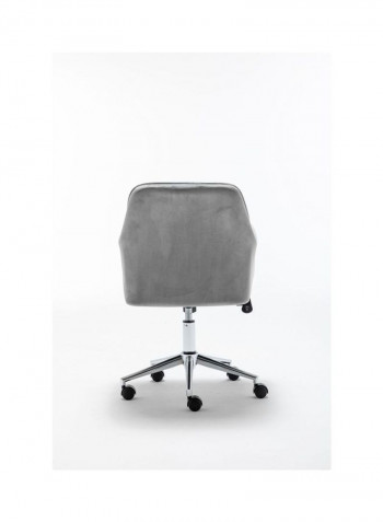 Modern Adjustable Swivel Chair Grey