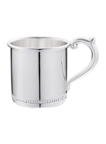 Beaded Sterling Silver Cup