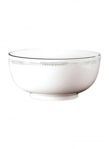 Fine Bone Serving Bowl White 10inch