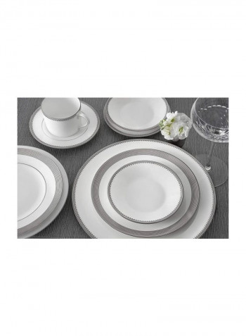 Fine Bone Serving Bowl White 10inch