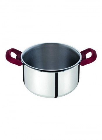Clipso Precision Pressure Cooker, Stainless Steel Induction - P4411462 Silver 8L