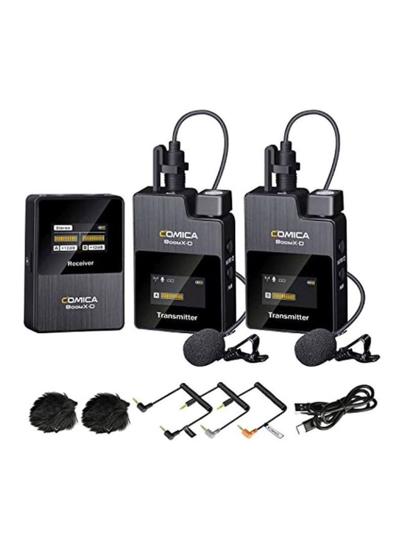 BoomX-D D2 Wireless Microphone System 8127 Black